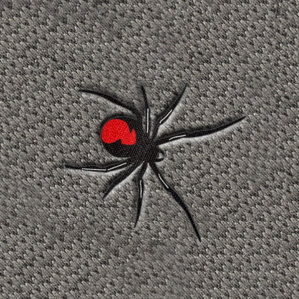 DashMat® - Embroidery "Widow Spider" Black Logo