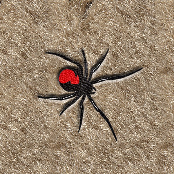 DashMat® - Embroidery "Widow Spider" Black Logo