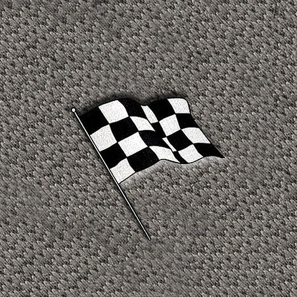 DashMat® - Embroidery "Checkered Flag" Logo