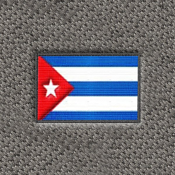 DashMat® - Embroidery "Cuba Flag" Logo