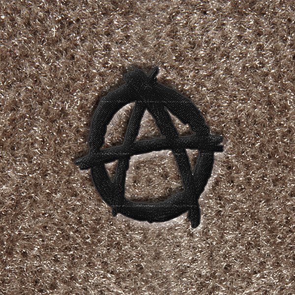 DashMat® - Embroidery "Anarchy" Black Logo