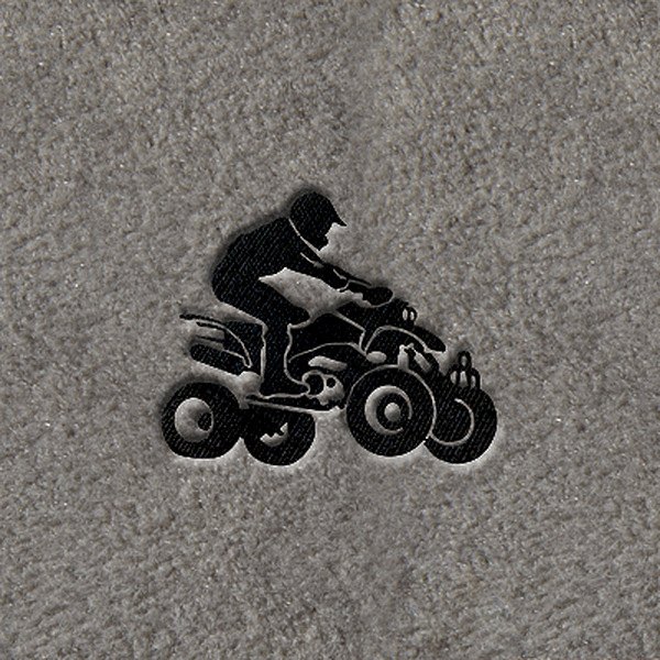 DashMat® - Embroidery "ATV" Black Logo