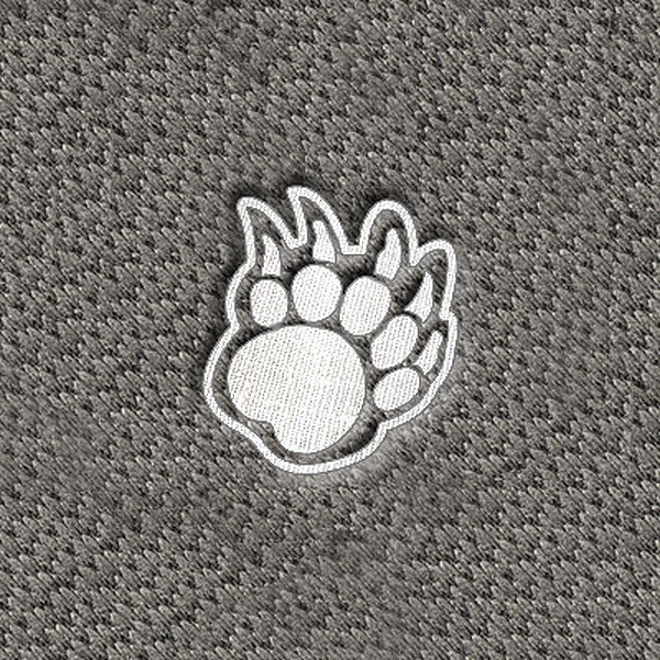 DashMat® - Embroidery "Bear Claw" White Logo
