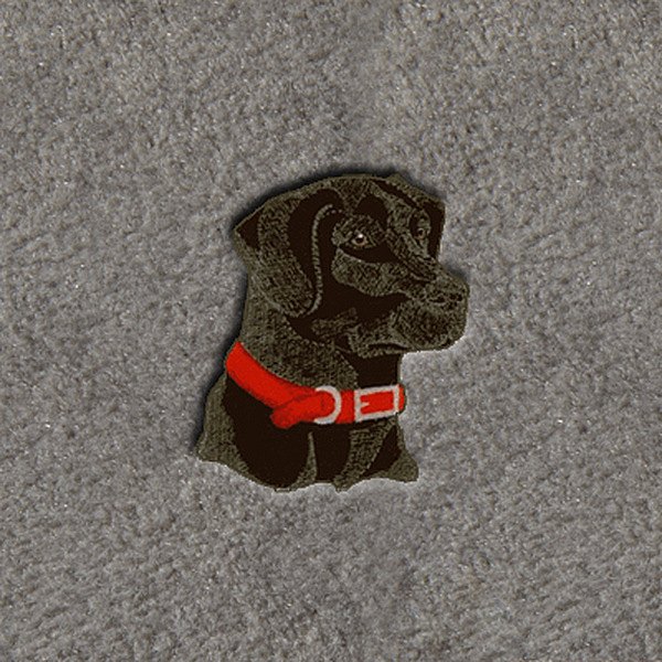 DashMat® - Embroidery "Lab Dog" Black Logo
