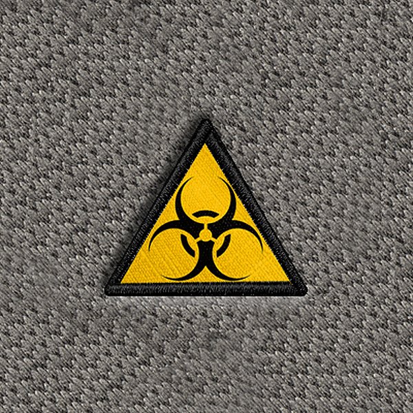 DashMat® - Embroidery "Bio Hazard Sign" Logo