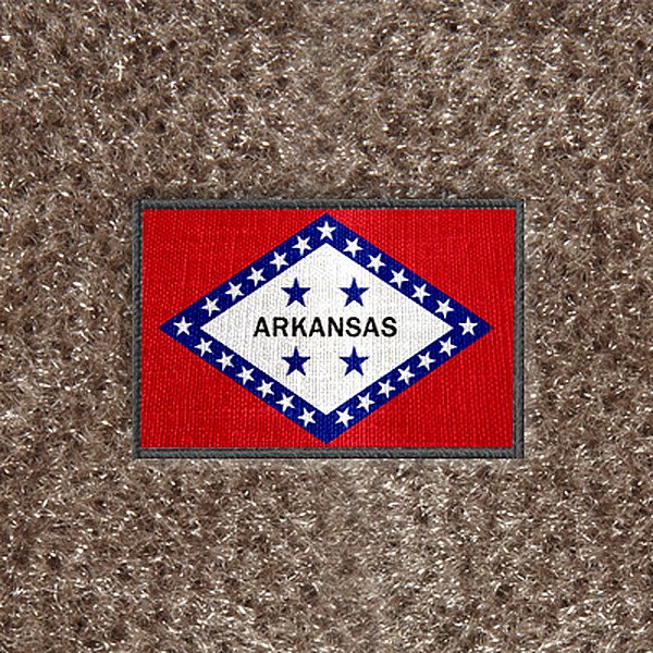 DashMat® - Embroidery "Arkansas Flag" Logo