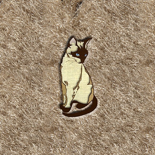 DashMat® - Embroidery "Siamese Cat" Logo