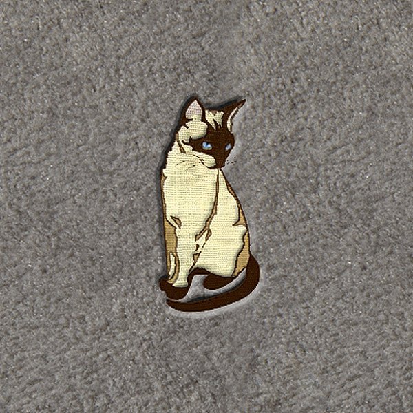 DashMat® - Embroidery "Siamese Cat" Logo