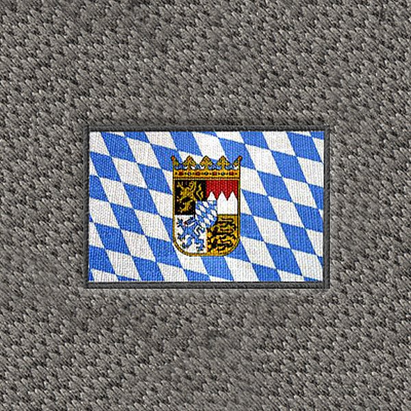 DashMat® - Embroidery "Bavarian Flag" Logo