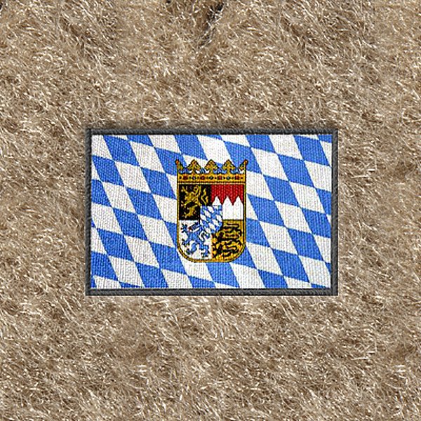 DashMat® - Embroidery "Bavarian Flag" Logo