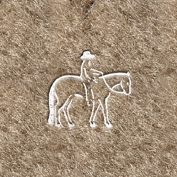 DashMat® - Embroidery "Western" White Logo