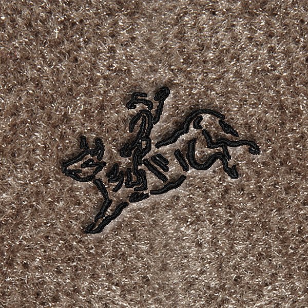 DashMat® - Embroidery "Bull" Black Logo