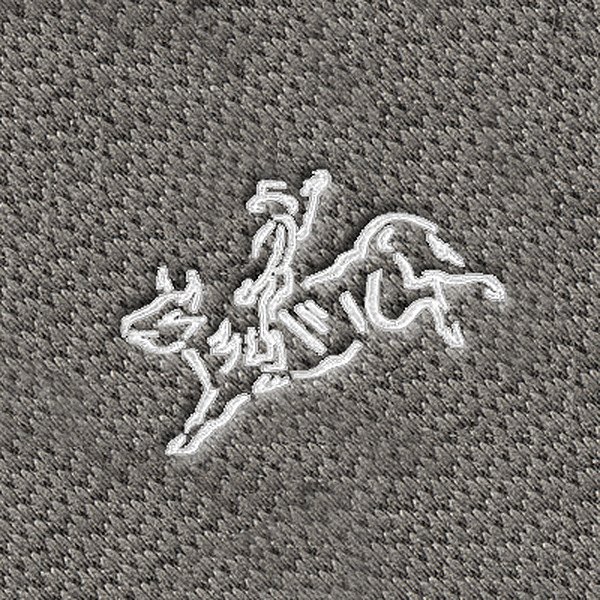 DashMat® - Embroidery "Bull" White Logo