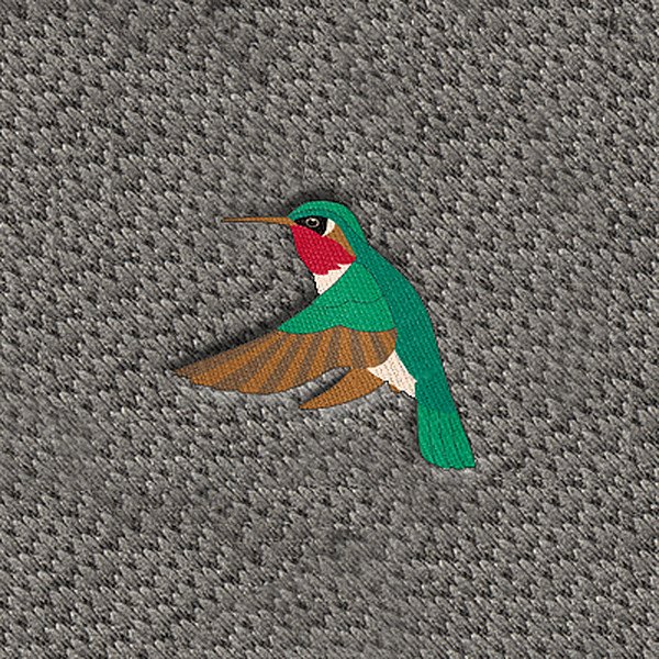 DashMat® - Embroidery "Hummingbird" Logo