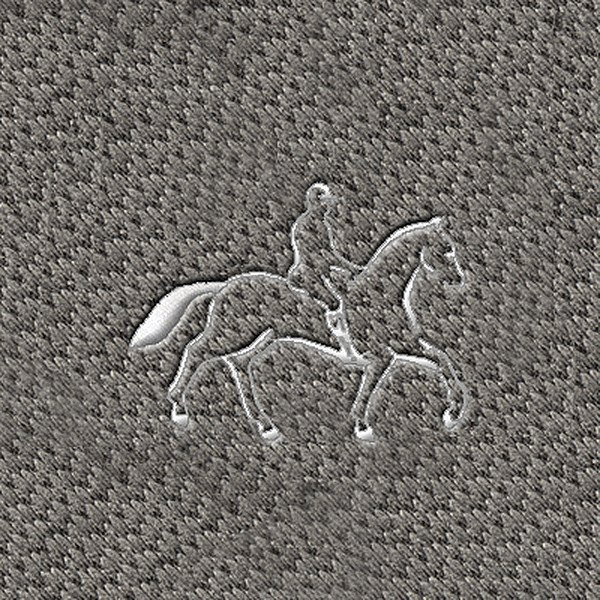 DashMat® - Embroidery "Dressage" White Logo