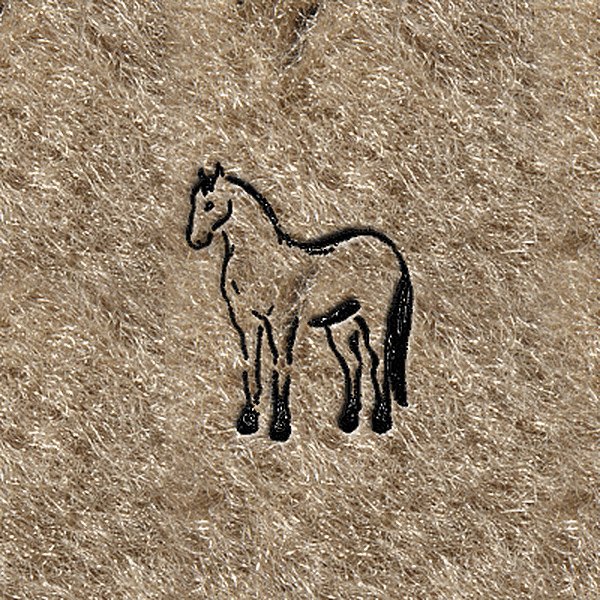 DashMat® - Embroidery "Quarter Horse" Black Logo
