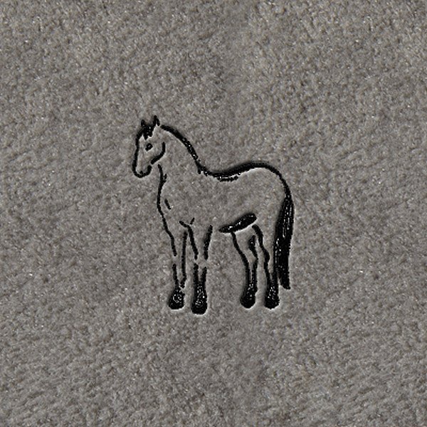 DashMat® - Embroidery "Quarter Horse" Black Logo