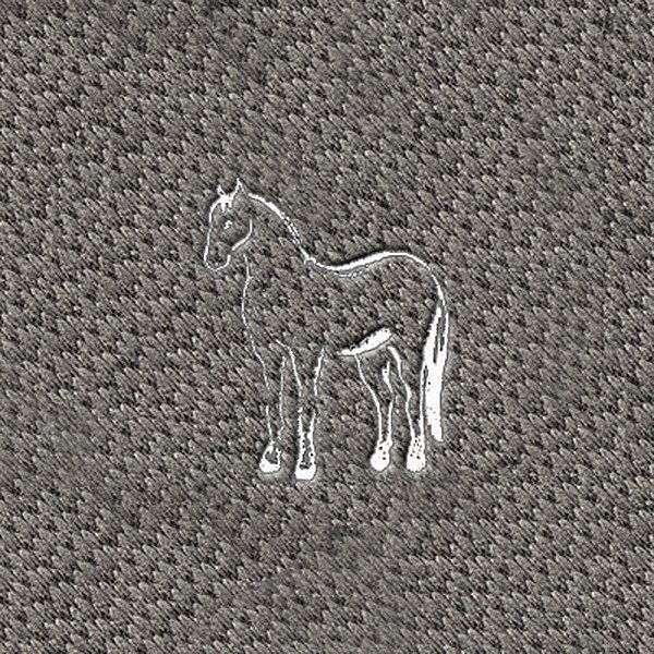 DashMat® - Embroidery "Quarter Horse" White Logo