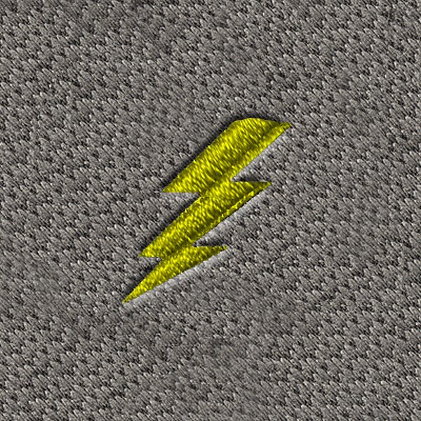 DashMat® - Embroidery "Lightning Bolt" Logo