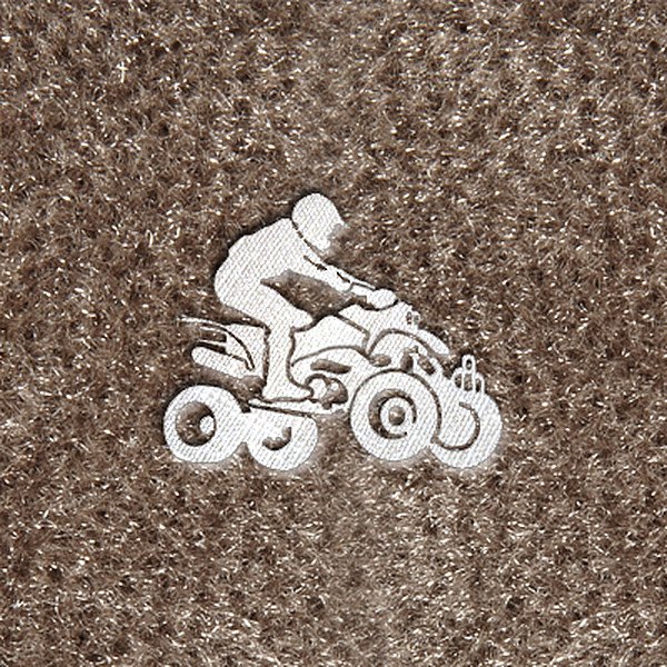 DashMat® - Embroidery "ATV" White Logo