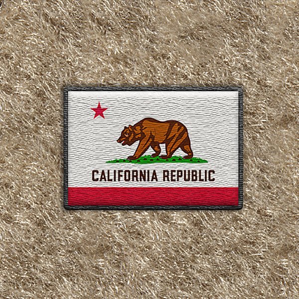 DashMat® - Embroidery "California Flag" Logo