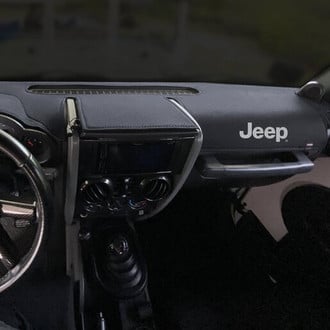 DashMat® - Jeep Limited Edition™ Smoke Polyester Custom Dash Cover
