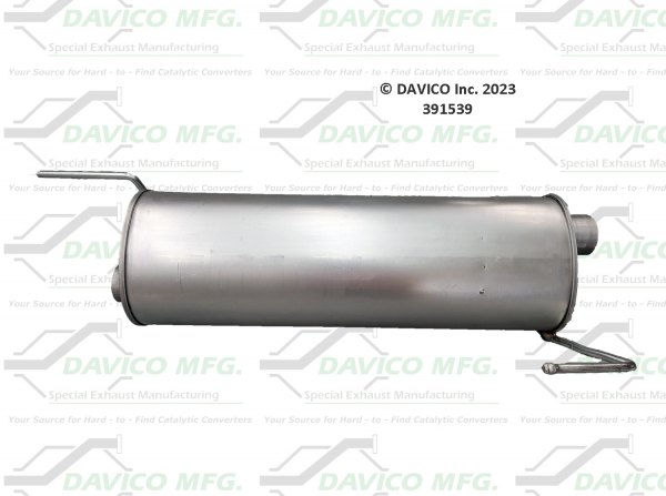 Davico® - Exhaust Muffler with 2 Hangers