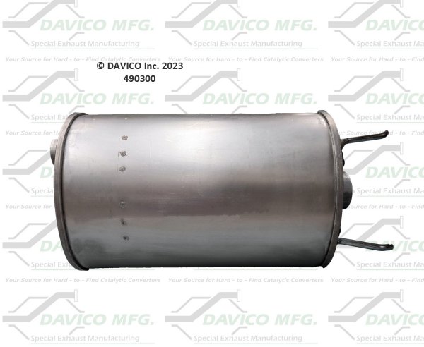 Davico® - Rear Driver Side Exhaust Muffler