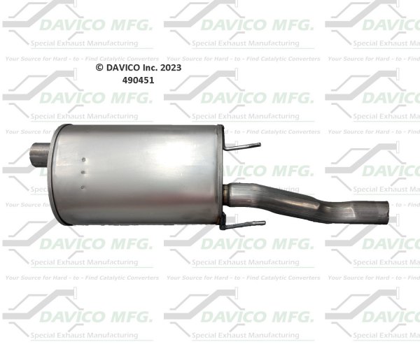Davico® - Passenger Side Exhaust Muffler