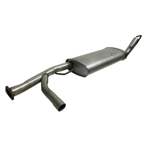 Davico® - Center Oval Exhaust Muffler and Pipe Assembly