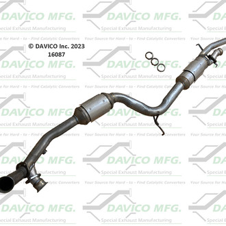 Davico® - Direct Fit Catalytic Converter