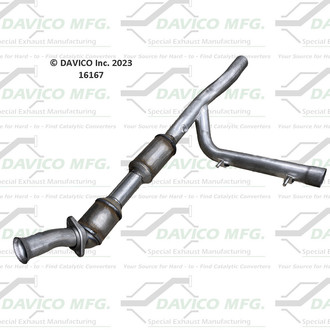 Davico® - Direct Fit Catalytic Converter and Pipe Assembly