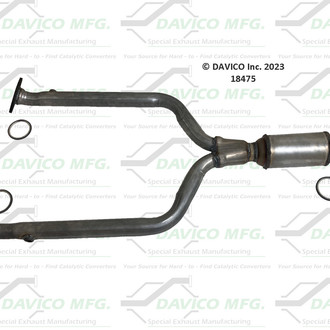 Davico® - Catalytic Converter and Pipe Assembly