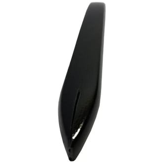 Dawn® - 5/8" Wide Matte Black Body Side Moldings with Angled Ends