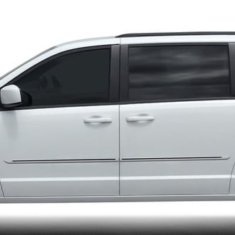 Dawn® - 1.25" Wide Body Side Moldings with Color Insert (Painted)