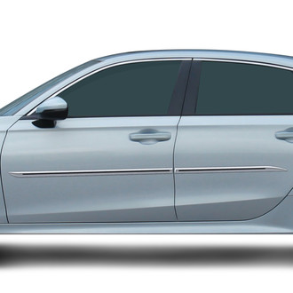 Dawn® - 1.45" Wide Body Side Moldings with Color Insert (Painted)