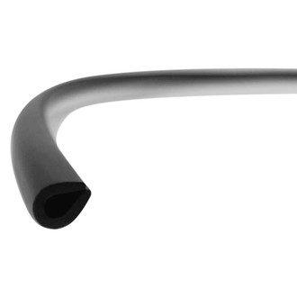 Dawn® - 0.280" Wide Conflex Matte Black U-Shape Door Edge Guard
