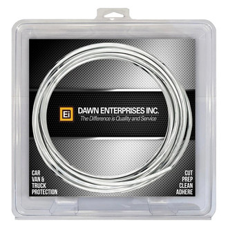 Dawn® - U-Shape Chrome Door Edge Guard