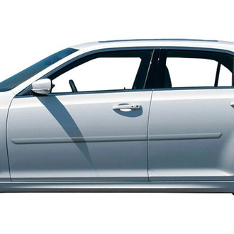 Dawn® - 1.25" Wide Body Side Moldings without Insert (Painted)