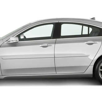 Dawn® - 1.25" Wide Body Side Moldings without Insert (Painted)