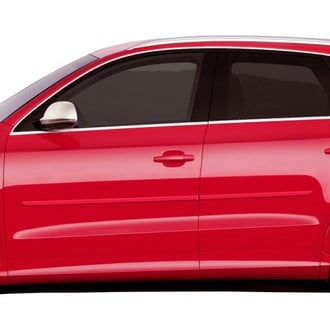Dawn® - 1.25" Wide Body Side Moldings without Insert (Painted)