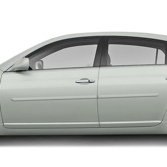 Dawn® - 1.25" Wide Body Side Moldings without Insert (Painted)