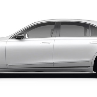 Dawn® - 1.25" Wide Body Side Moldings without Insert (Painted)