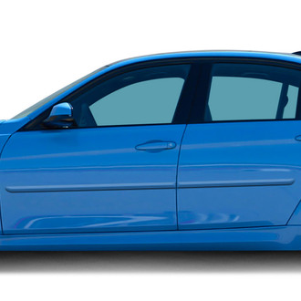 Dawn® - 1.25" Wide Body Side Moldings without Insert (Painted)