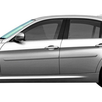 Dawn® - 1.25" Wide Body Side Moldings without Insert (Painted)