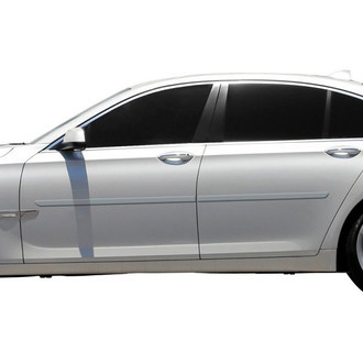 Dawn® - 1.25" Wide Body Side Moldings without Insert (Painted)