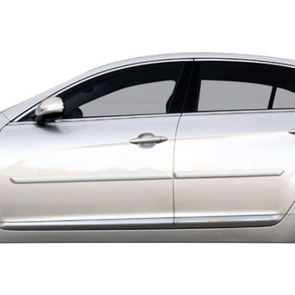Dawn® - 1.25" Wide Body Side Moldings without Insert (Painted)