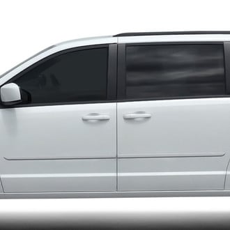 Dawn® - 1.25" Wide Body Side Moldings without Insert (Painted)