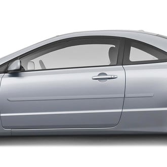 Dawn® - 1.25" Wide Body Side Moldings without Insert (Painted)