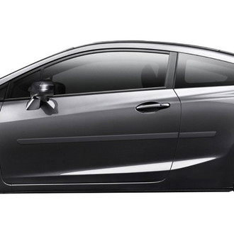 Dawn® - 1.25" Wide Body Side Moldings without Insert (Painted)